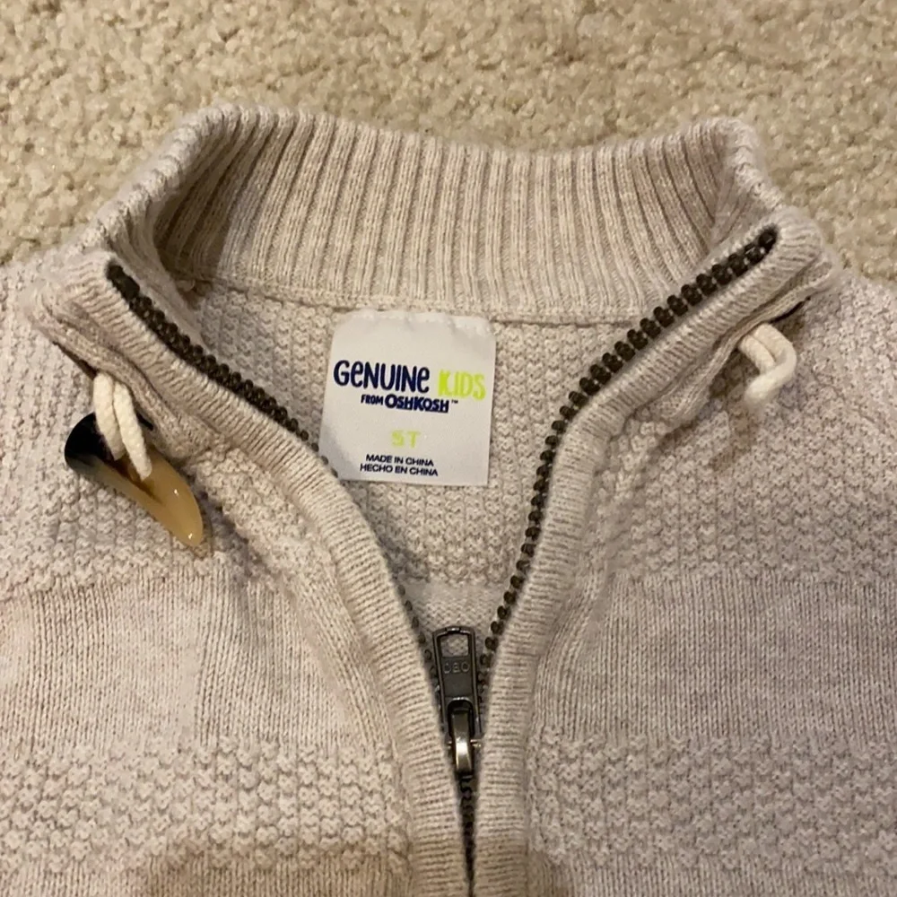 Boys zipper sweater - Picture 4 of 6